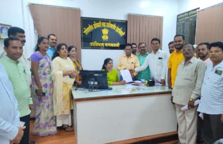 सिंधुदुर्ग साठी टोल माफ करा,भाजपा शिष्टमंडळाची मागणी ; प्रांताधिकारी यांना दिले निवेदन