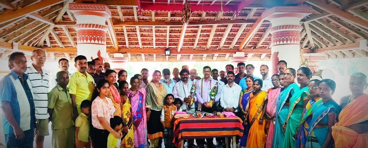 सावंतवाडी पंचायत समितीचे नवनियुक्त गटविकास अधिकारी श्री.व्ही.एम.नाईक यांचे निगुडे ग्रामपंचायतच्या वतीने व गावातील ग्रामस्थांच्यावतीने सत्कार करण्यात आला