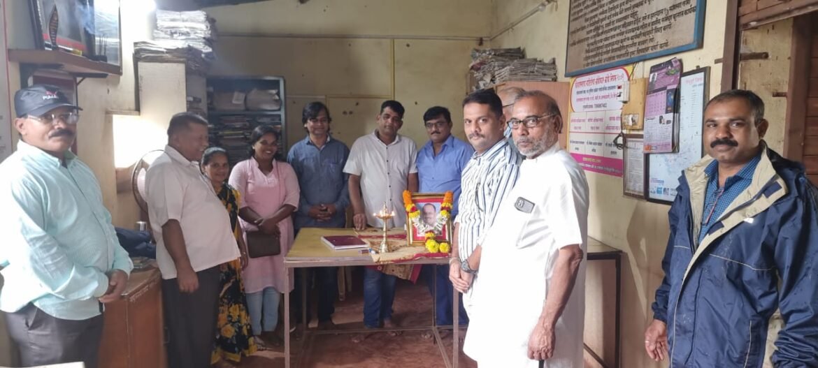 तळेरे येथे मधुसुदन नानीवडेकर यांच्या प्रथम स्मुर्ती दिनी केला आठवणींचा जागर