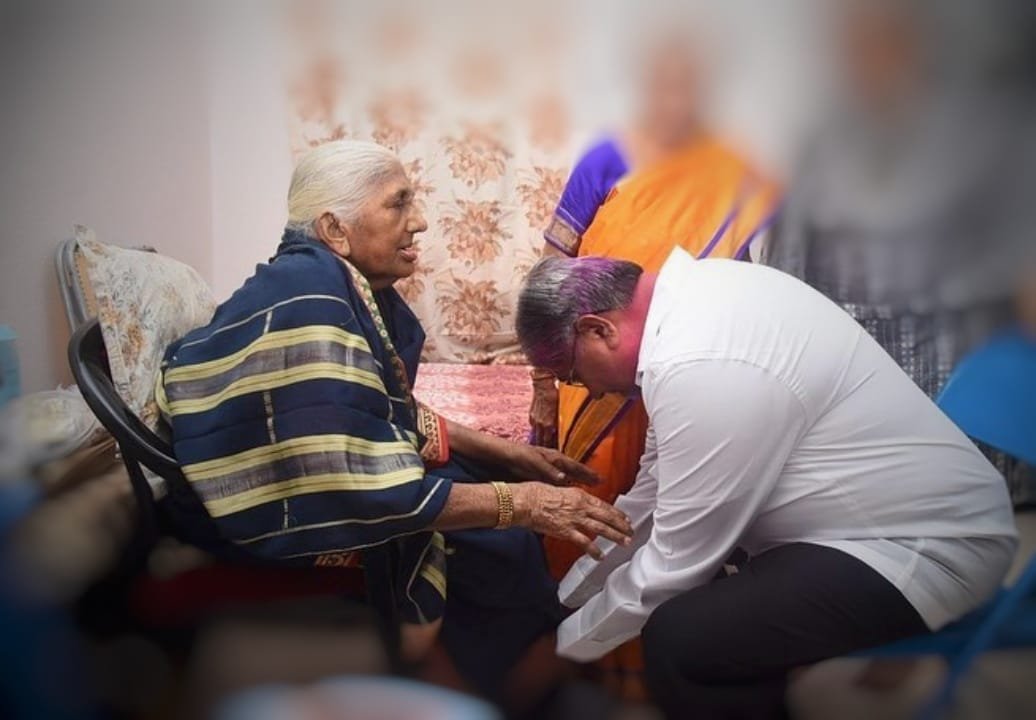 भाजप प्रदेशाध्यक्ष चंद्रकांत पाटील यांना मातृशोक