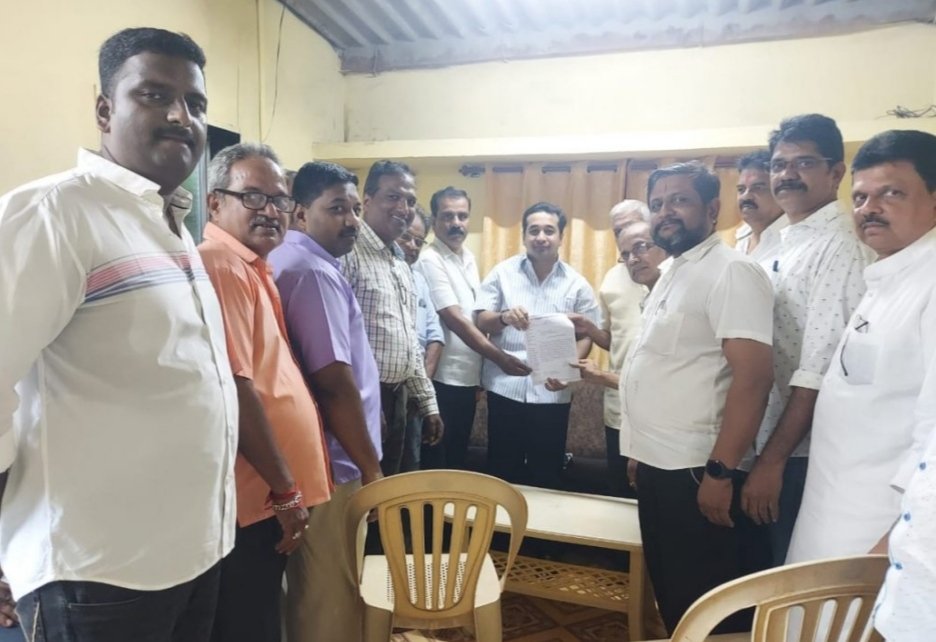 विजयदुर्ग गिर्ये भागात पर्यटन प्रकल्प राबवावा, व्यापारी संघाची आ. नितेश राणे यांच्याकडे मागणी