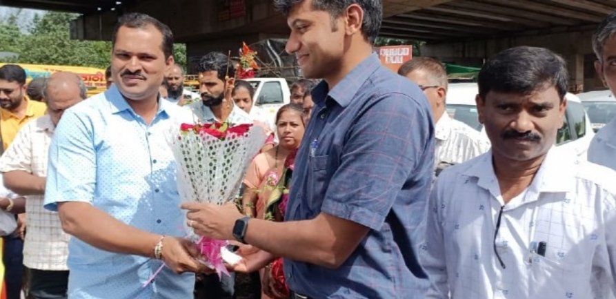 नांदगाव तिठा येथे जिल्हा प्रशासनाच्या स्वच्छता अभियान रॅलीला उस्फुर्त प्रतिसाद