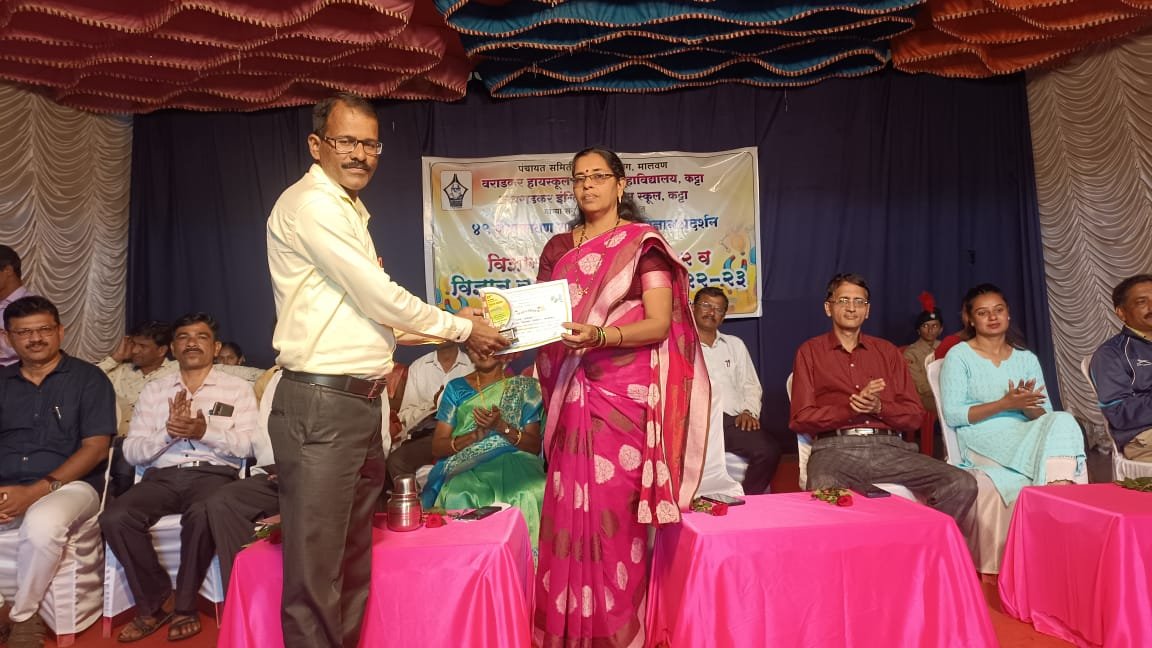 मालवण तालुका स्तरीय विज्ञान प्रदर्शनात शिरवंडे हायस्कूलचे यश