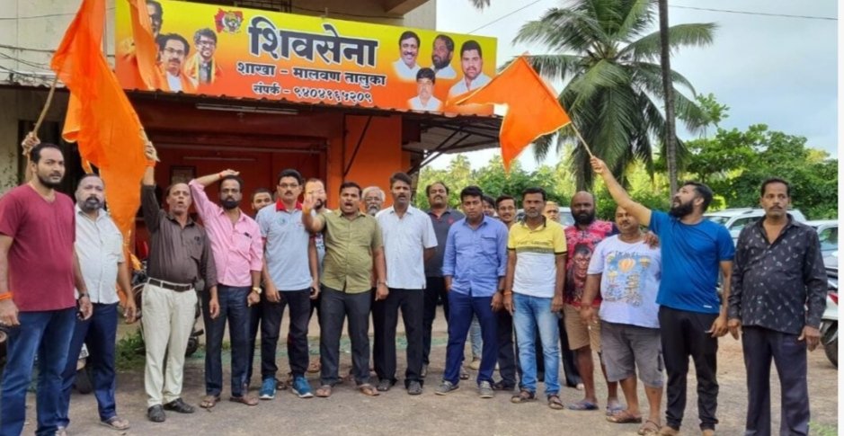 शिवाजी पार्कवर दसरा मेळाव्यास परवानगी मिळाल्याने मालवणात शिवसैनिकांचा जल्लोष