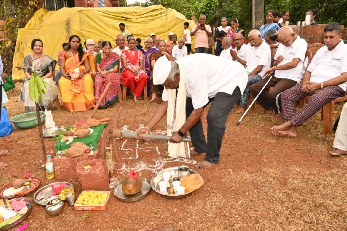 दिविजा वृध्दाश्रमाच्या नविन इमारतीचे भूमिपूजन : मदतीचे आवाहन