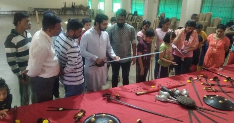 शिवकालीन युद्धकला प्रशिक्षणास  सावंतवाडीत उत्स्फूर्त प्रतिसाद