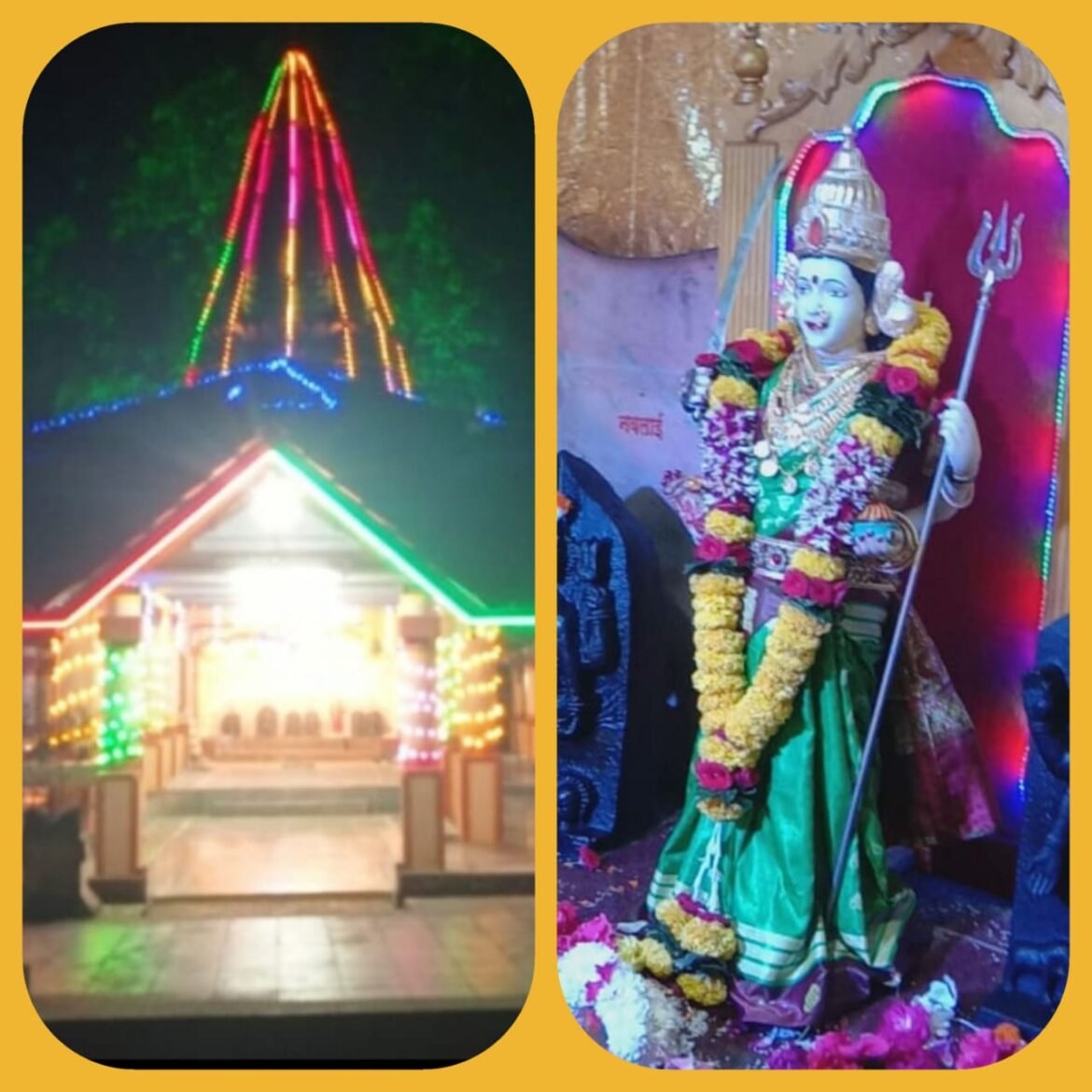 *लाखो भक्तांच्या हाकेला धावणारी व नवसाला पावणारी अशी ख्याती असलेल्या डामरे गावातील श्री गांगो अनभवानीचा उद्या जत्रोत्सव*