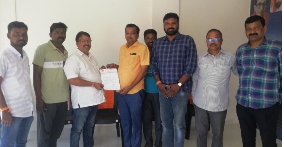 शिवराज्य ब्रिगेड सिंधुदूर्ग जिल्हा कार्याध्यक्षपदी चंद्रशेखर राणे