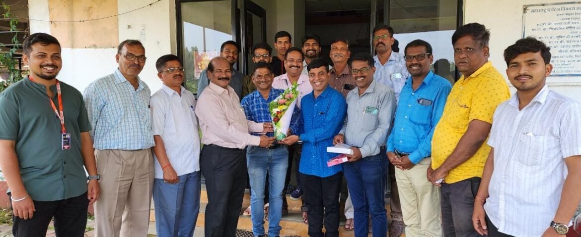 डिजिटल मीडिया परिषदेचे नवनिर्वाचित जिल्हाध्यक्ष अमोल टेंबकर यांचा सन्मान