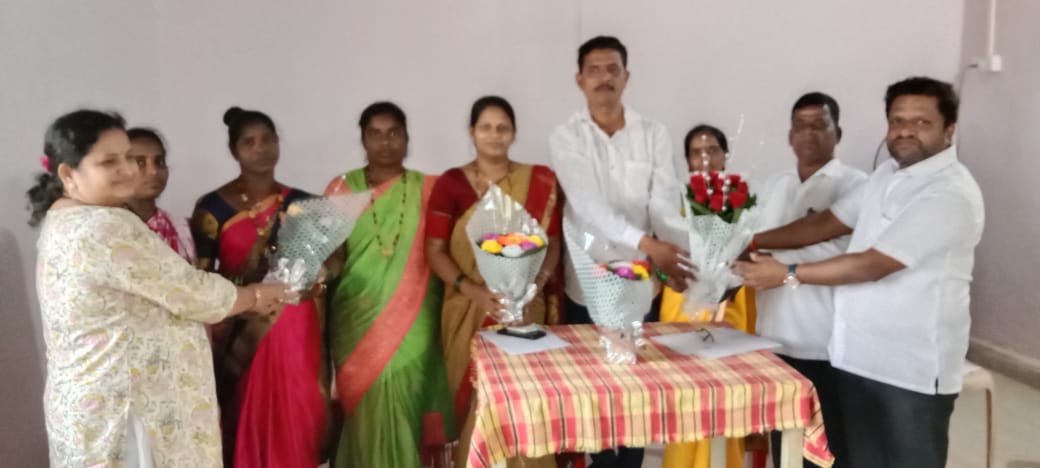 शिरवल सरपंच गौरी वंजारे तर उपसरपंच पदाचा प्रविण तांबे यांनी पदभार स्वीकारला