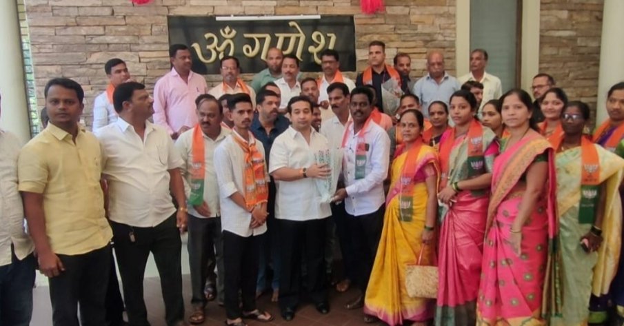 गावाच्या विकासासाठी भाजप शिवाय पर्याय नाही म्हणूनच 7 ग्रा.पं.सरपंच निवड बिनविरोध