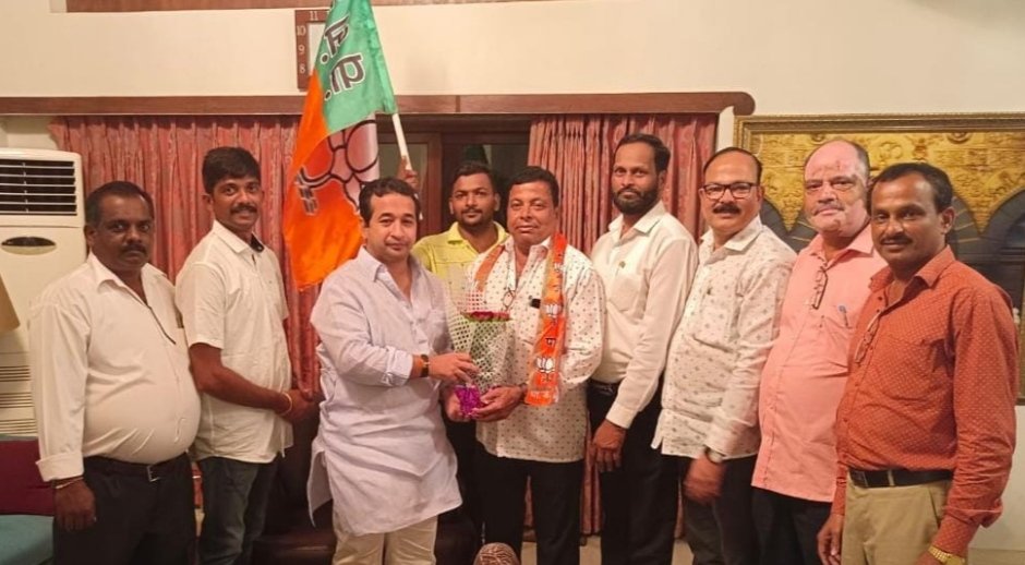 इन्सुलीतील ज्येष्ठ शिवसैनिक कृष्णा सावंत यांचा सेनेला जय महाराष्ट्र करून भाजपात केला प्रवेश