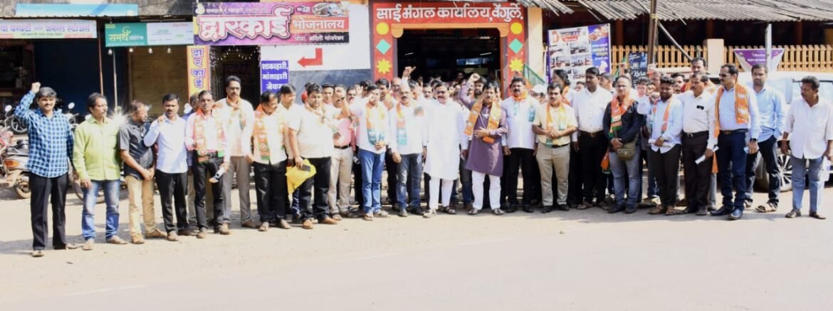 भारतीय जनता पार्टी , वेंगुर्ला च्या वतीने धर्मवीर छत्रपती संभाजी महाराज यांच्याबद्दल आक्षेपार्ह विधान विरोधी पक्षनेते अजीत पवार यांनी केल्याबद्दल त्यांचा निषेध