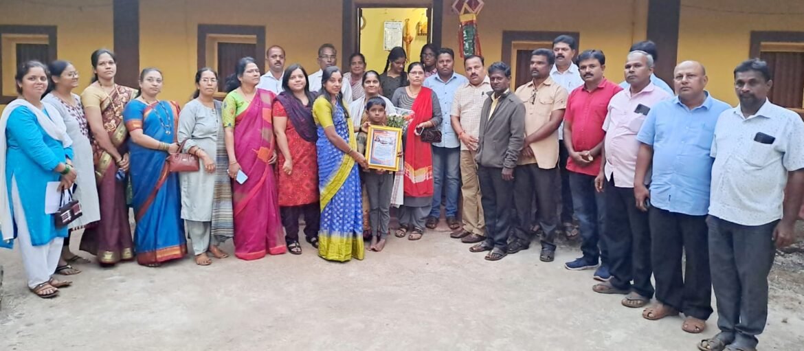 भाजपा वेंगुर्ले च्या वतीने राजमाता जिजाऊ यांच्या जयंतीनिमित्त तुळस येथील दिक्षा दिनेश तुळसकर यांना ” जिजाऊ पुरस्कार ” प्रदान