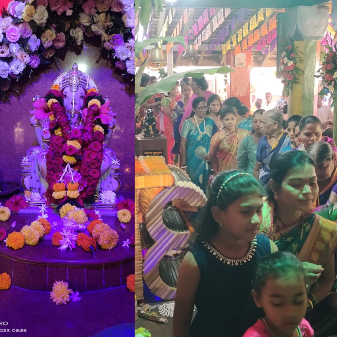 असलदे उगवतीवाडी येथे गणेश जयंती उत्सव उत्साहात