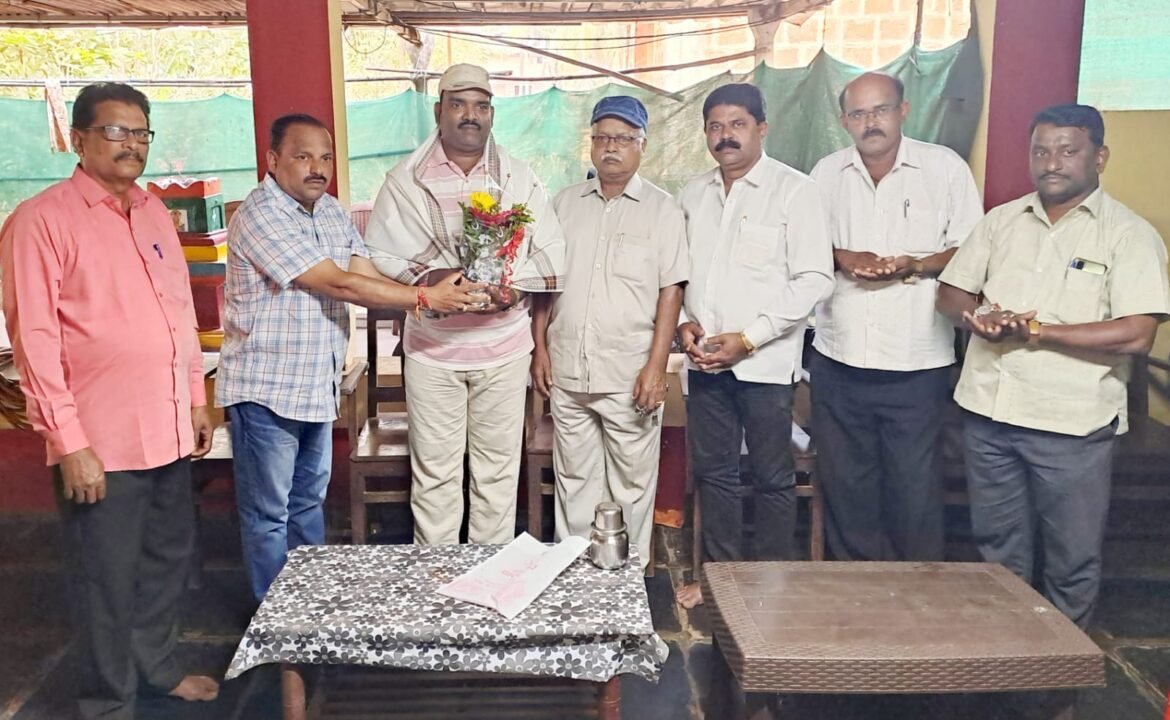 महाराष्ट्र राज्याच्या लोककला अनुदान शिफारस समिती सदस्यपदी श्री तुषार नाईक मोचेमाडकर यांची निवड झाल्याबद्दल भाजपा च्या वतीने सत्कार