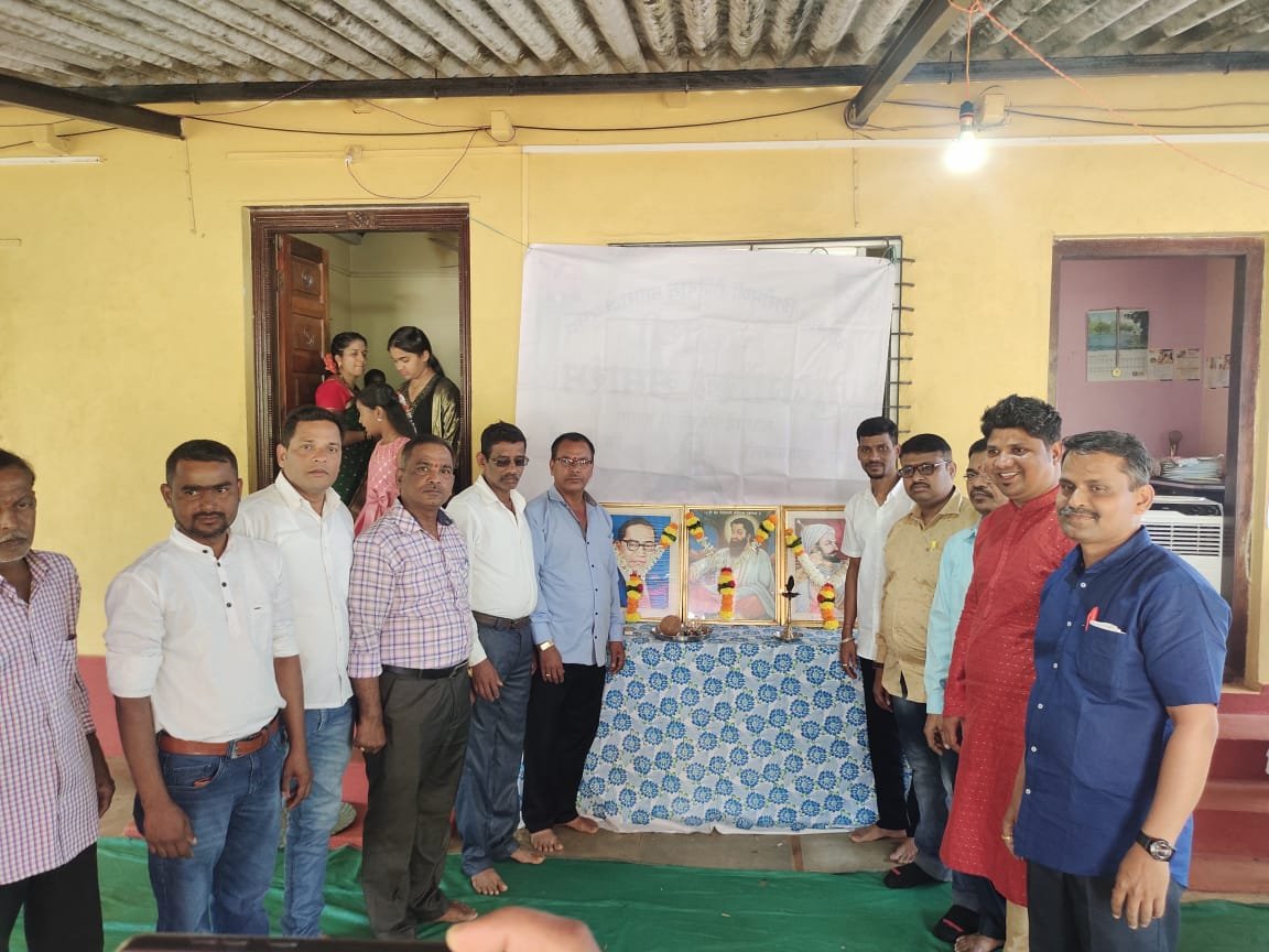 तळेरे पंचक्रोशी प्रभागाची संत शिरोमणी रोहिदास महाराज जयंती उत्साहात साजरी झाली