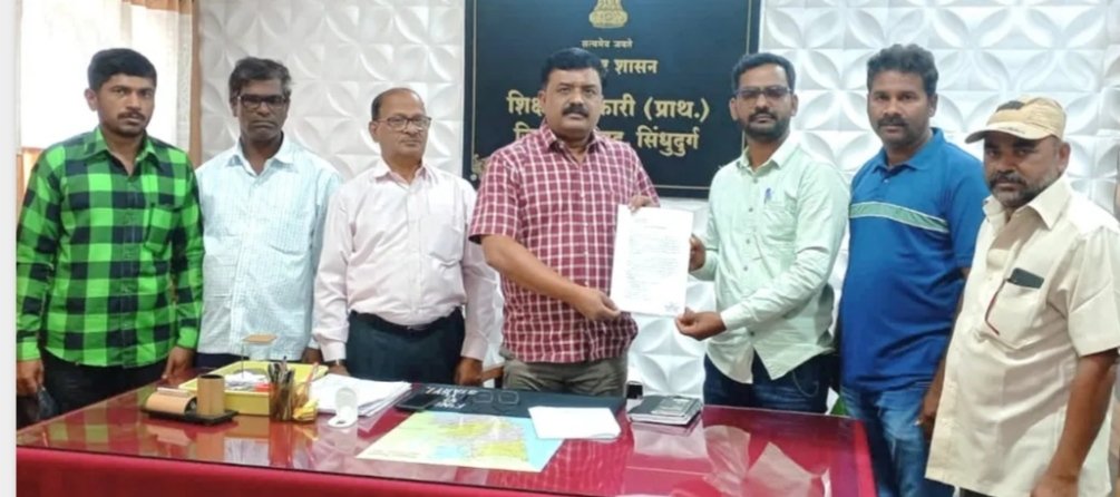 *१ मार्चपासून असरोंडी – कणकवली मुख्य रस्त्यावर शाळा भरवणार ; शिक्षणाधिकाऱ्यांना निवेदन सादर