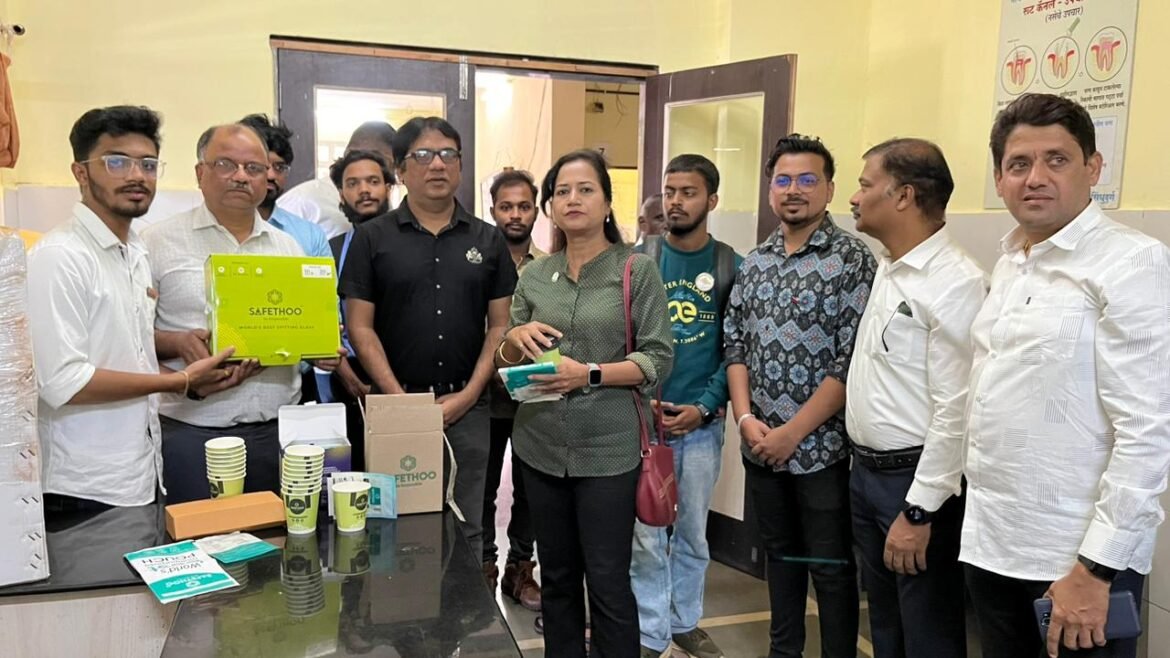 रोट्रॅक्ट क्लब सावंतवाडीकडून उपजिल्हा रुग्णालयास स्पीट डिस्पोजल युनिट प्रदान