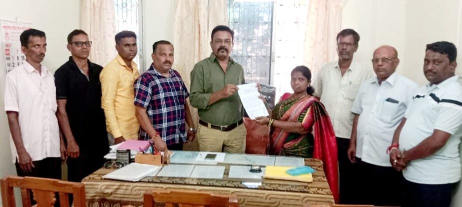 वेंगुर्ले तालुक्यातील खानोली हरीजनवाडी ते हरीचरणगिरी रस्त्याचे काम तातडीने चालु करा —– भाजपा ची मागणी