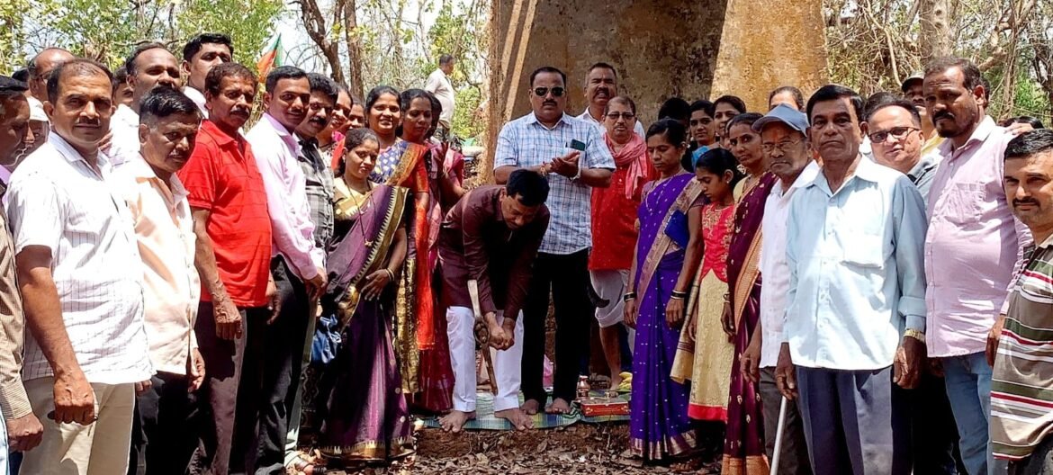 भाजपाच्या माध्यमातून वेतोरे गावात विकासगंगा आली