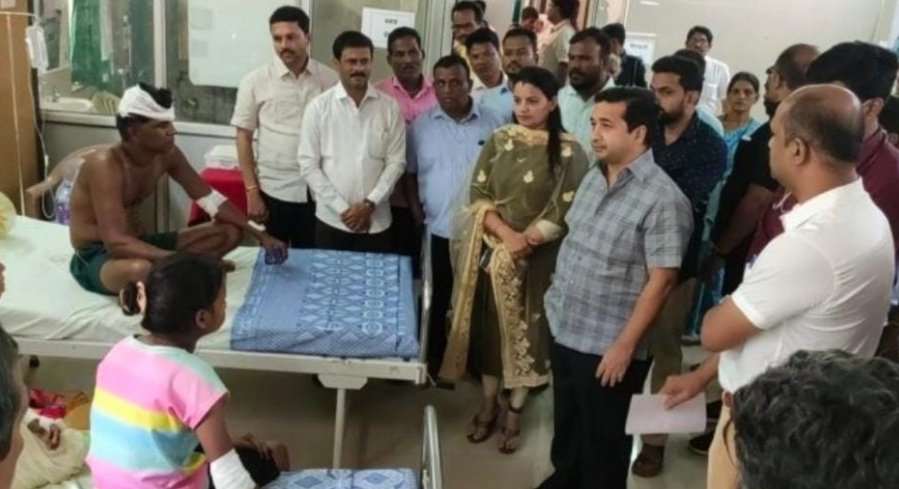 आमदार नितेश राणे यांनी कणकवली उपजिल्हा रुग्णालयाला दिली भेट