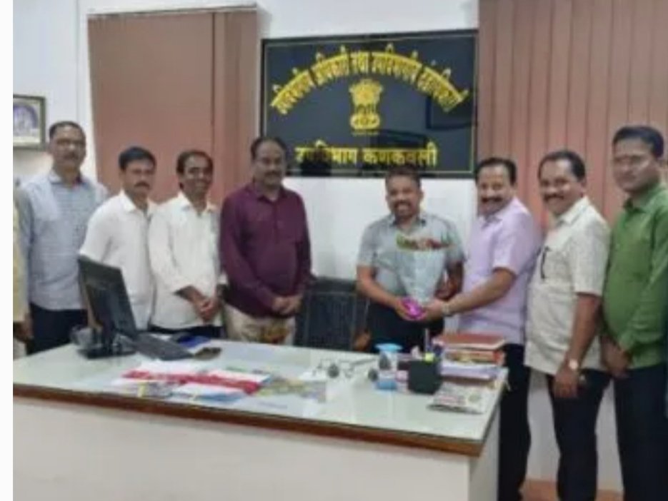 प्रांताधिकारी कातकर यांच्याकडे कणकवली नगरपंचायत चा प्रशासक पदभार