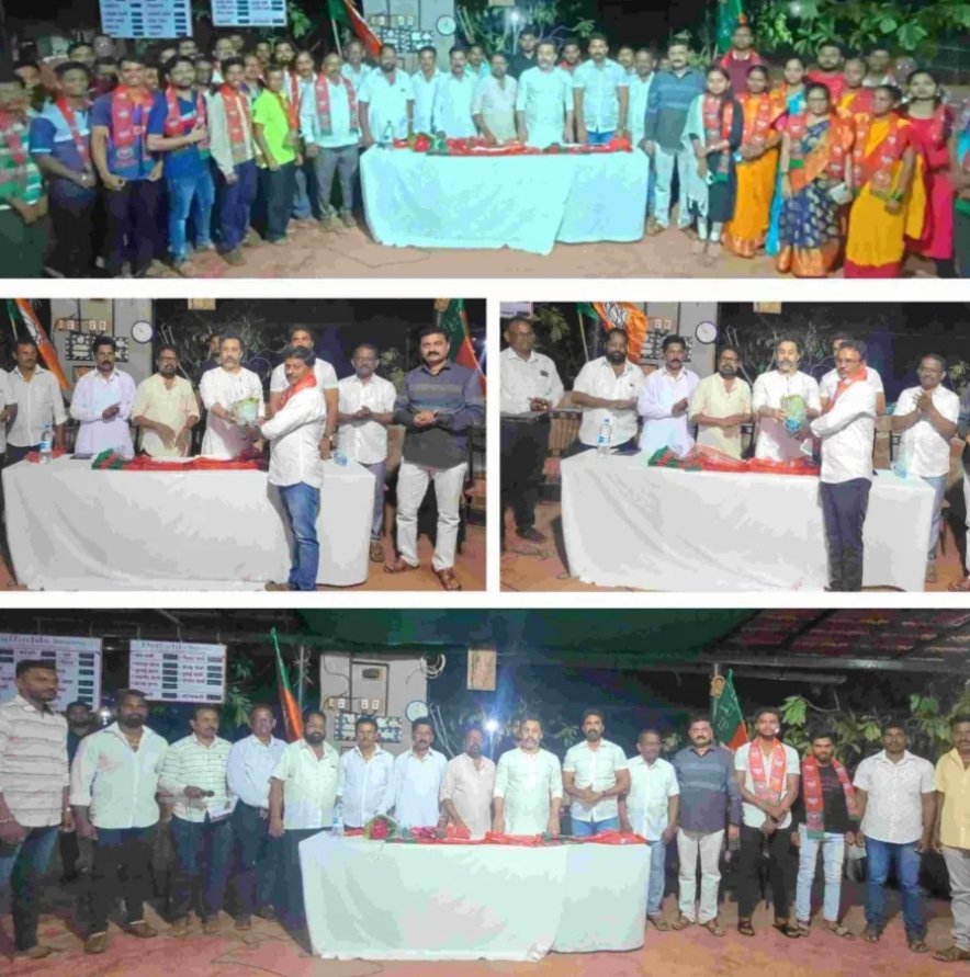 निलेश राणेंच्या नेतृत्वाखाली भाजपचा आचरा विभागात ठाकरे गटाला धक्का