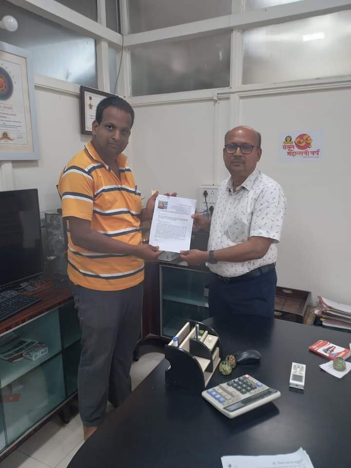 तिडे तळेघर बोरीवली व तिडे तळेघर ठाणे नालासोपारा बस फेरीबोटीचा निर्णय महाव्यवस्थापकांना प्रवासी संघटनेतर्फे निवेदन