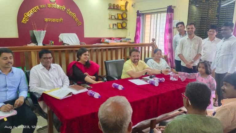 कणकवली उपविभागातील कोतवाल आरक्षण सोडत..