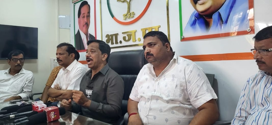 आडाळी ग्रामस्थांच्या लाँग मार्चला भाजपचा पाठिंबा