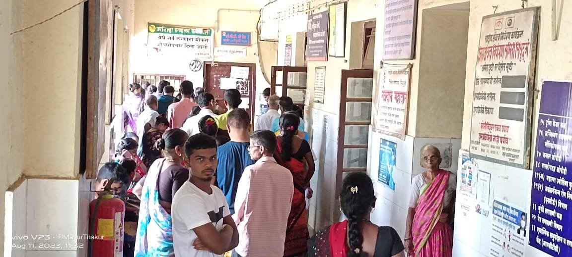 कणकवली उपजिल्हा रुग्णालयाची परिस्थिती जैसे थेच.