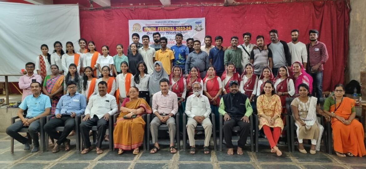 युवा महोत्सव २३-२४ मध्ये कणकवली कॉलेजला भरघोस यश : दहा कलाप्रकाराचे मुंबई विद्यापीठात सादरीकरण करणार…