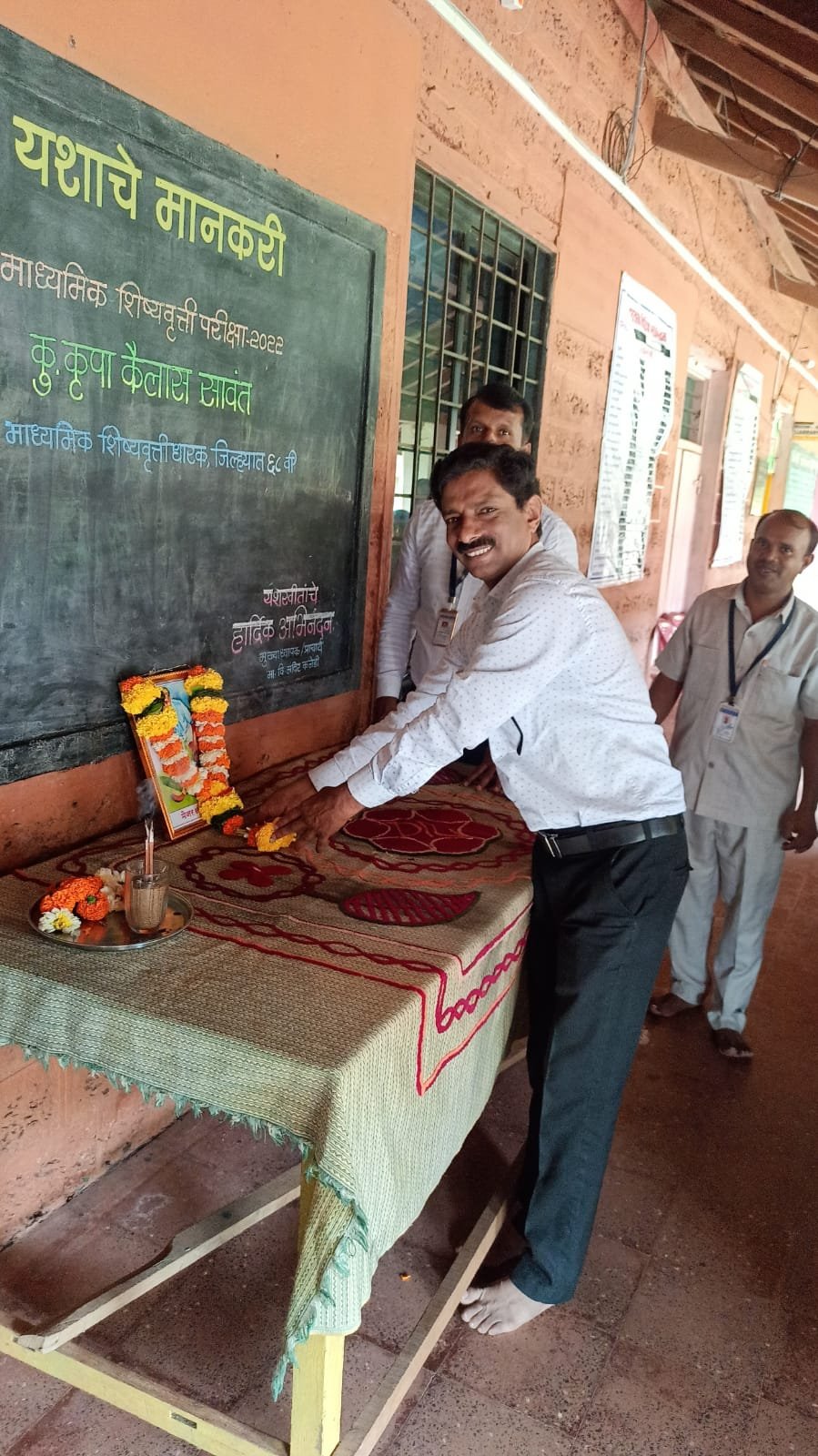 माध्यमिक विद्यामंदिर कनेडी येथे राष्ट्रीय क्रीडा दिन उत्साहात साजरा