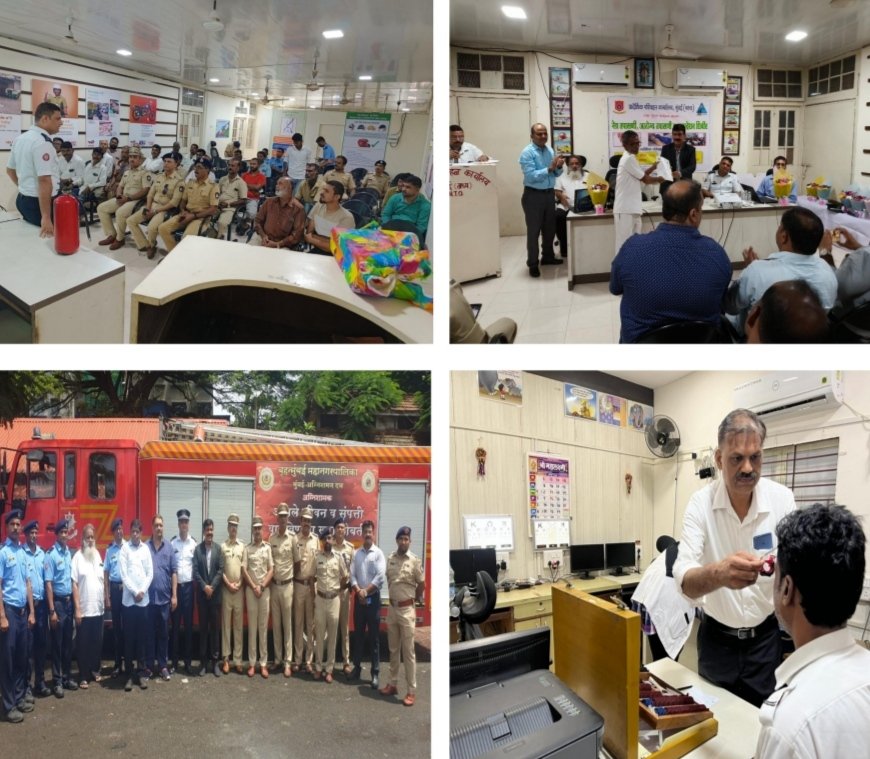 प्रादेशिक परिवहन कार्यालय, मुंबई (मध्य) येथे नेत्र तपासणी, आरोग्य तपासणी व समुपदेशन शिबीराचे उदघाटन संपन्न