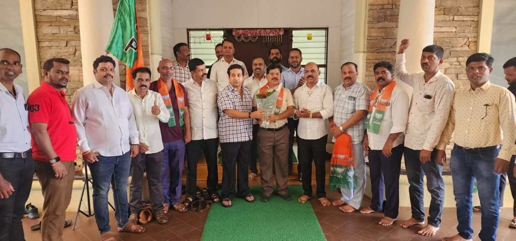 इंटक विभाग अध्यक्ष अशोक राणेंसह अनेक जण भाजपामध्ये