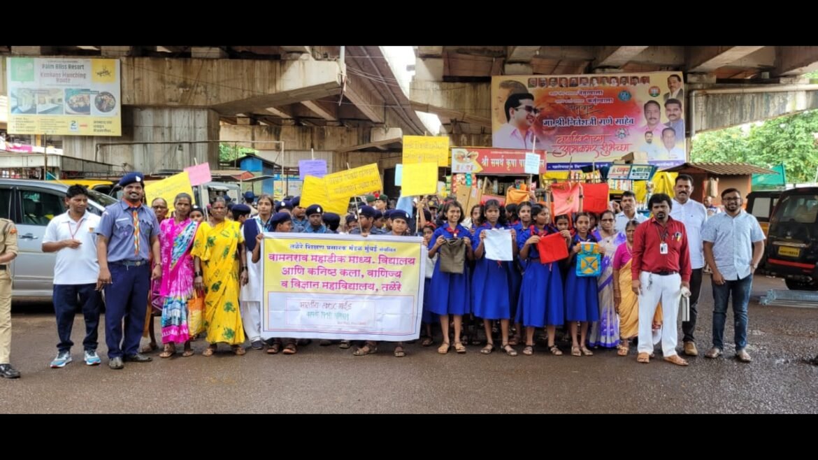 तळेरे हायस्कूलमध्ये “कापडी पिशवी घरोघरी,पर्यावरणाचे रक्षण करी” अभियान