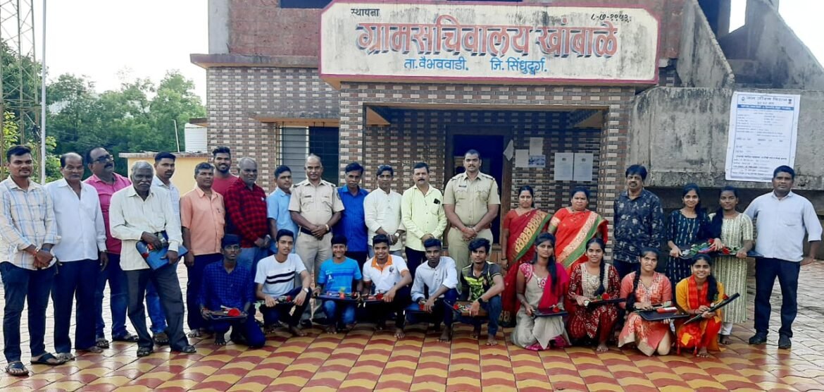 आई वडिलांचे स्वप्न पूर्ण करण्यासाठी प्रयत्नांची पराकाष्ठा करा:-वैभववाडी पोलीस उपनिरीक्षक रोहित खोत