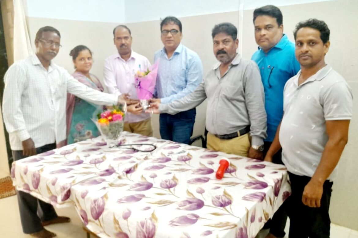 कोकण Express*  *वेंगुर्ले उपजिल्हा रुग्णालयात दाखल बालरोग तज्ज्ञ डॉ.संदिप पाटील यांचे भाजपा च्या वतीने स्वागत