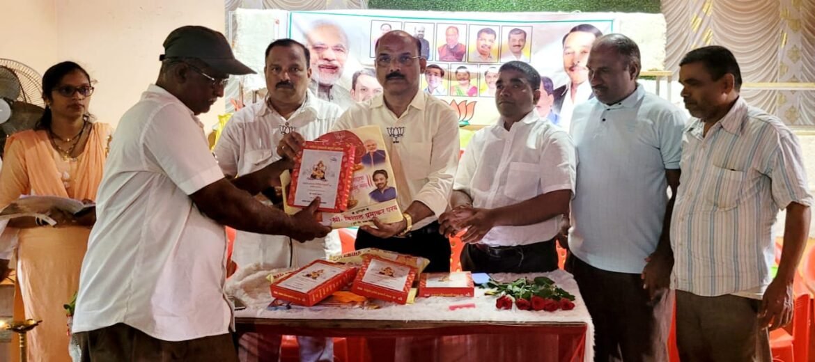 दिव्यांग बांधवांच्या सेवेत भाजपा सदैव अग्रेसर- जिल्हाध्यक्ष प्रभाकर सावंत