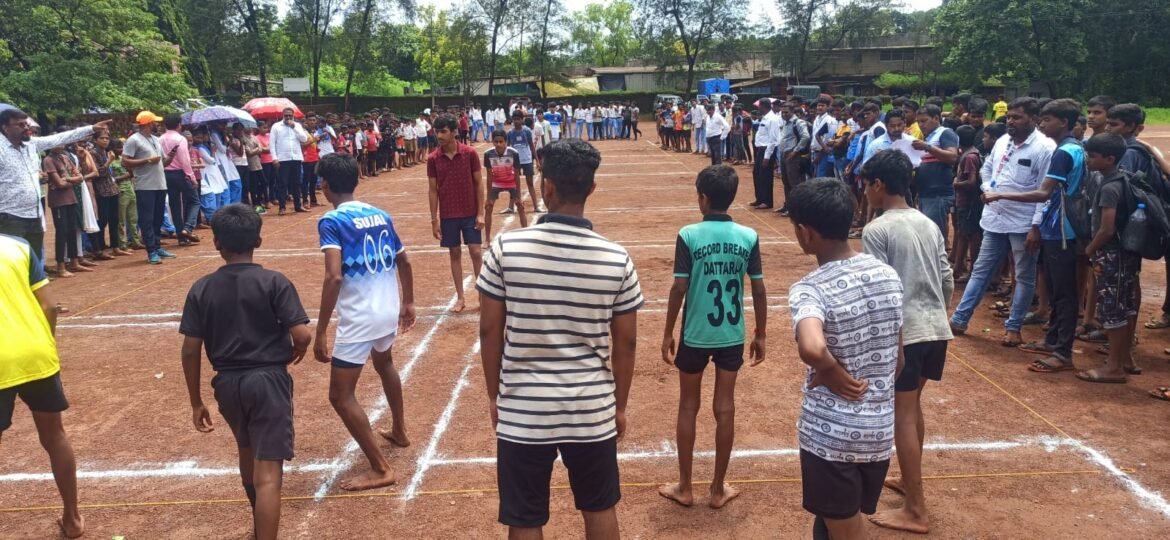 शालेय जिल्हास्तरीय आट्यापाट्या स्पर्धेत यजमान कासार्डे हायस्कूल व कुडाळ हायस्कूलची बाजी