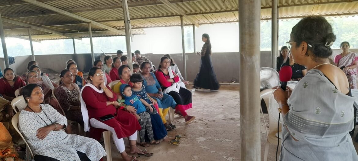 जाणवली येथे आरोग्य मार्गदर्शन : आभा कार्डचे केले वितरण