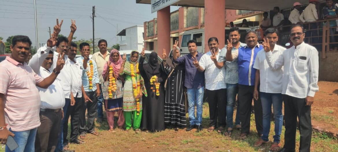 देवगड तालुक्यातील ठाकुरवाडी ग्रामपंचायत मध्ये भाजपने उघडले खाते