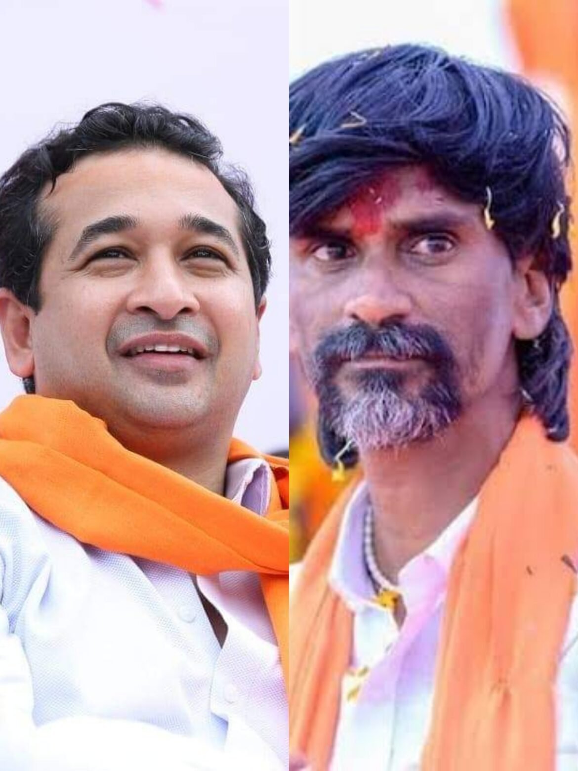 आमदार नीतेश राणे यांनी मनोज जरांगे-पाटील यांच्या प्रकृतीची केली विचारपूस