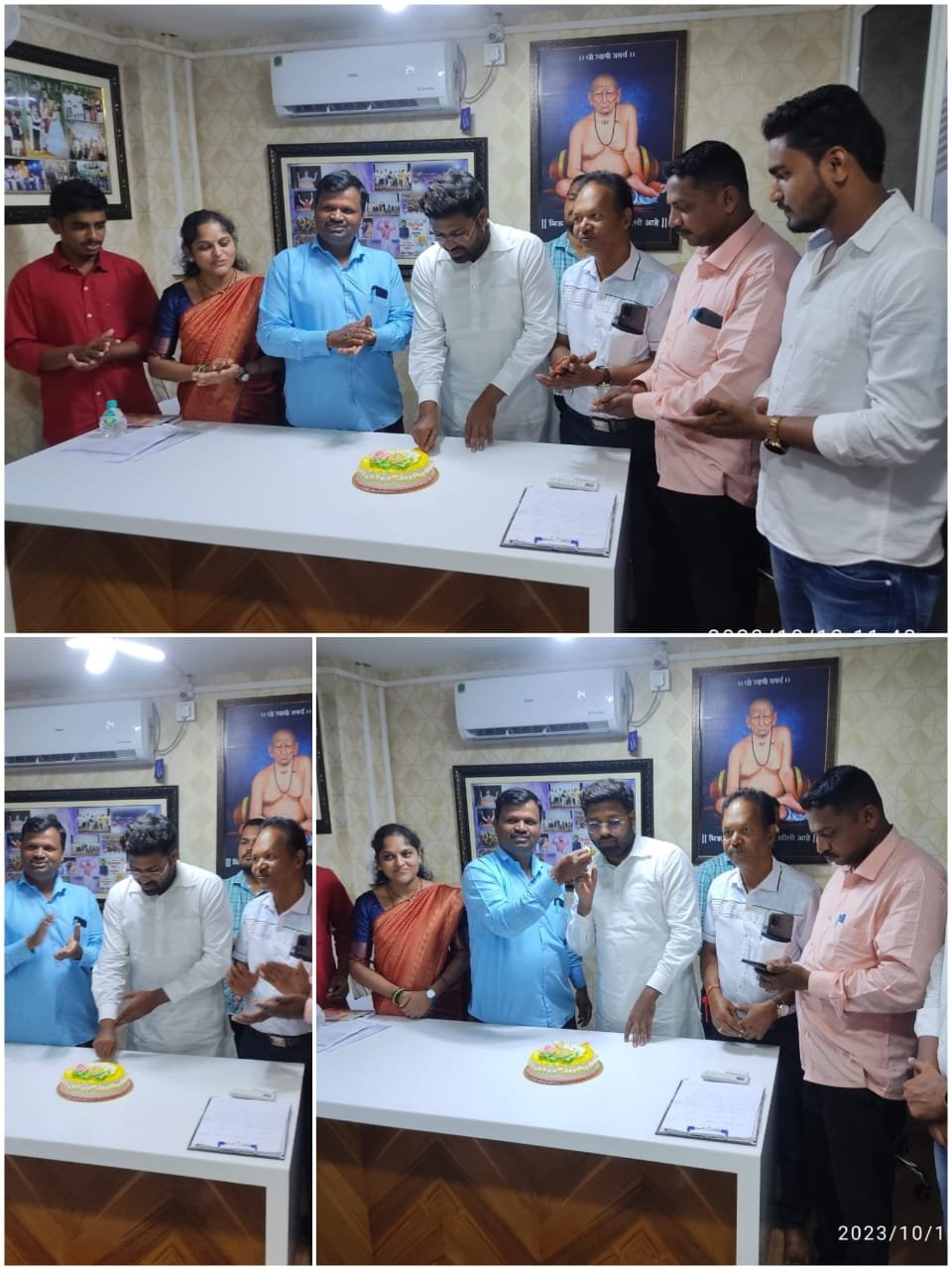 युवा उद्योजक विशाल परब यांचा वाढदिवस आंतरराष्ट्रीय मानवाधिकार वेल्फेअर असोसिएशन जिल्हा संघटनेच्या वतीने उत्साह साजरा