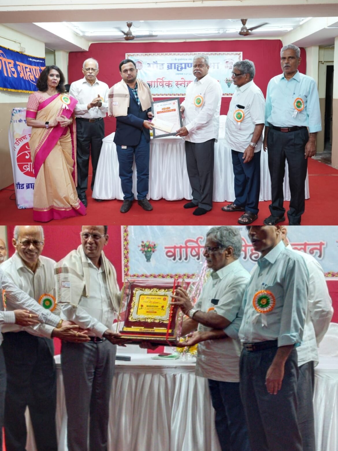महेश सरनाईक समाजभूषण, सुरेश सामंत यांचा जीवन गौरव पुरस्काराने सन्मान