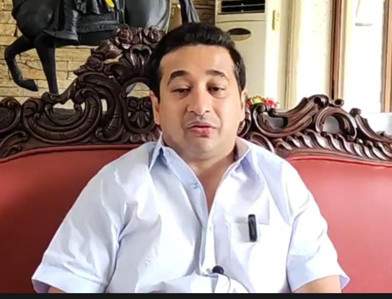 ठाकरेचे उमेदवार हाताच्या पंज्यावर निवडणूक लढविणार;आमदार नितेश राणे यांचा गौप्यस्फोट