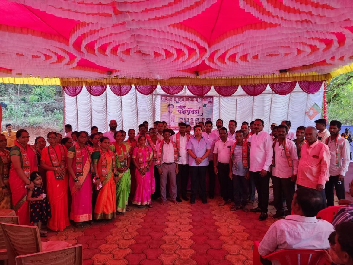 *आ. नितेश राणे यांच्या प्रमुख उपस्थितीत देवगड तालुक्यातील चाफेड ग्रामपंचायत उबाठा सेनेचे सरपंच श्री.किरण मेस्त्री यांच्यासह ग्रामपंचायत सदस्य व कार्यकर्त्यांचा भाजप पक्षामध्ये जाहीर प्रवेश*
