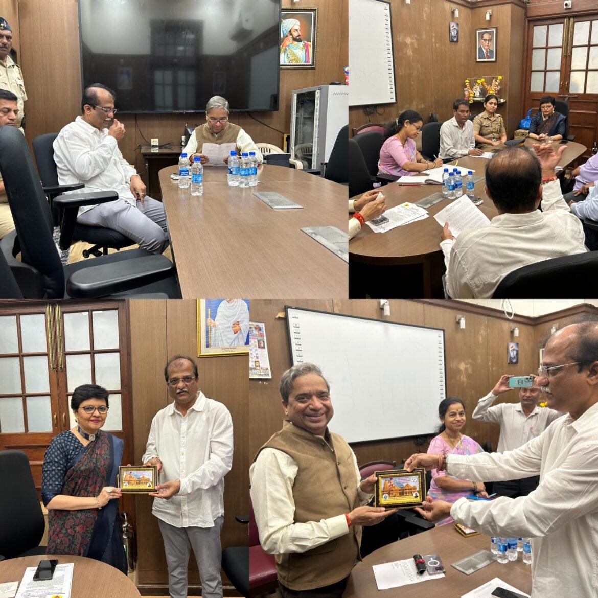 केईएम हॉस्पिटल, वाडीया हॉस्पिटल आणि टाटा कॅन्सर रुग्णालय येथे हेल्थ कॉरीडोअर सुरू करण्याकरिता माजी आमदार प्रमोद जठार यांनी डॉ. हरीश पाठक, डॉ. संगीता रावत यांची भेट घेऊन उपोषण घेतले मागे