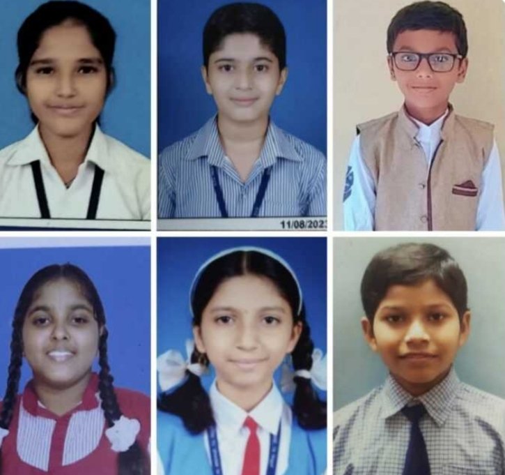 जिल्हास्तरीय शिष्यवृत्ती सराव परीक्षेत माध्यमिक विभागात कुडाळची आर्या आगलावे प्रथम आणि प्राथमिक विभागात भडगाव बुद्रुकचा रुद्र पिकुळकर प्रथम